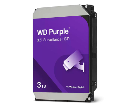Dysk HDD WD PURPLE 3TB 5400obr. 128MB